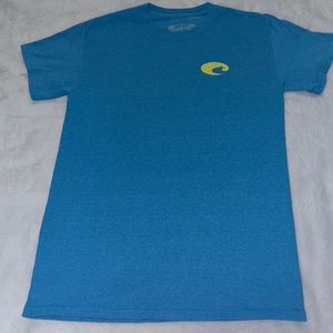 Blue costa short sleeve shirt